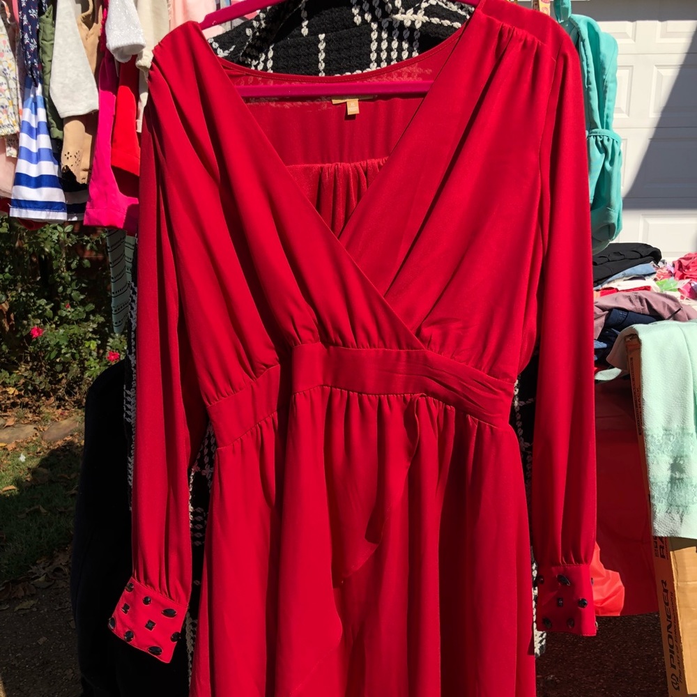 Dressy red dress!